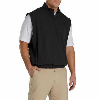 Men's Footjoy Golf Vest Black NZ-303300